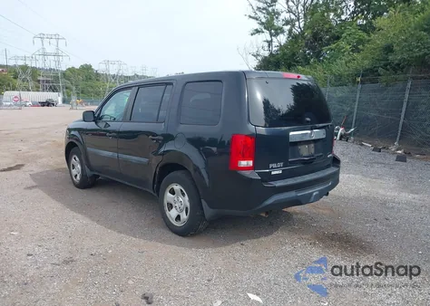 2013 Honda Pilot Lx z USA, uszkodzony, nr VIN 5FNYF4H24DB064371